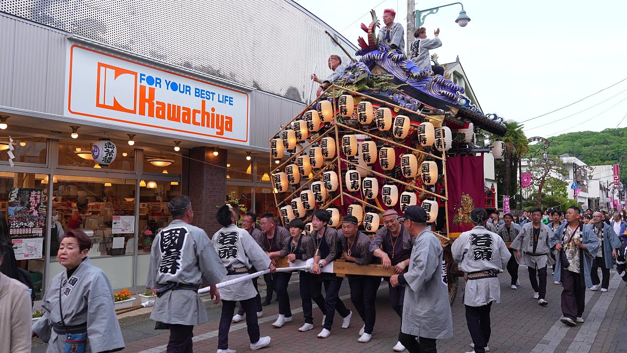 20250505　​十二所神社春季例大祭「ぶんぬき祭」【夜】（茨城県久慈郡大子町）
