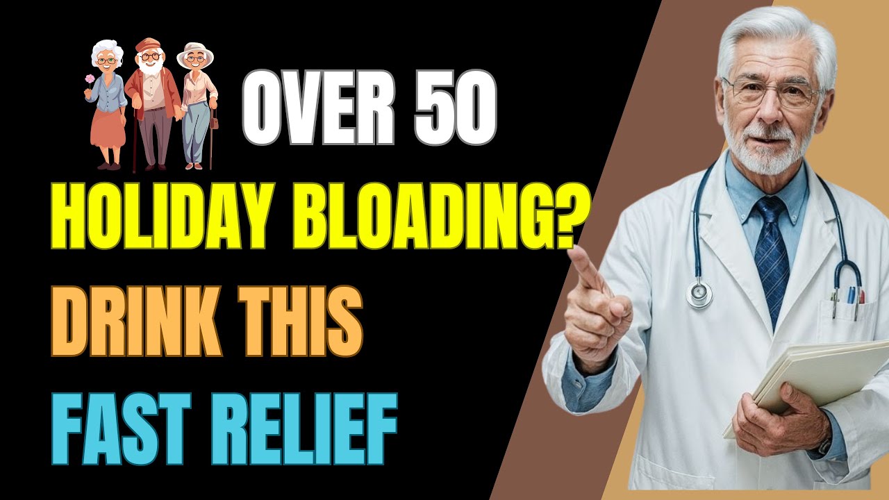 Holiday Bloating After 50? Doctor Reveals What to Drink for Fast Relief