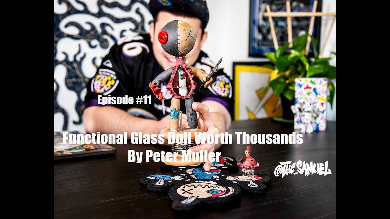 PETER MULLER | Multi-THOUSAND Dollar Glass VooDoo Doll | HEADY ART