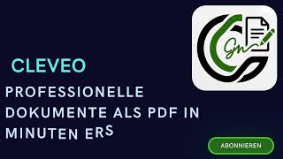 Cleveo Dokumenten-Generator — Download, Installation & erste Schritte (Komplette Anleitung)