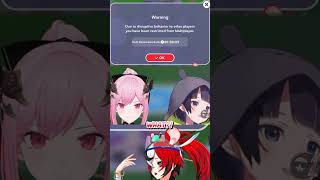 Calli got banned in Holodori - Pokajan【Calli x Ina x Bae /Hololive】#shorts