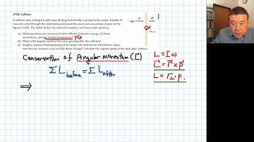 Physics 4A - Collision with Rod