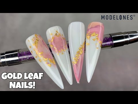 Video: Nail Decoration With Gold Leaves: Ideas For Creating A Glamorous Manicure