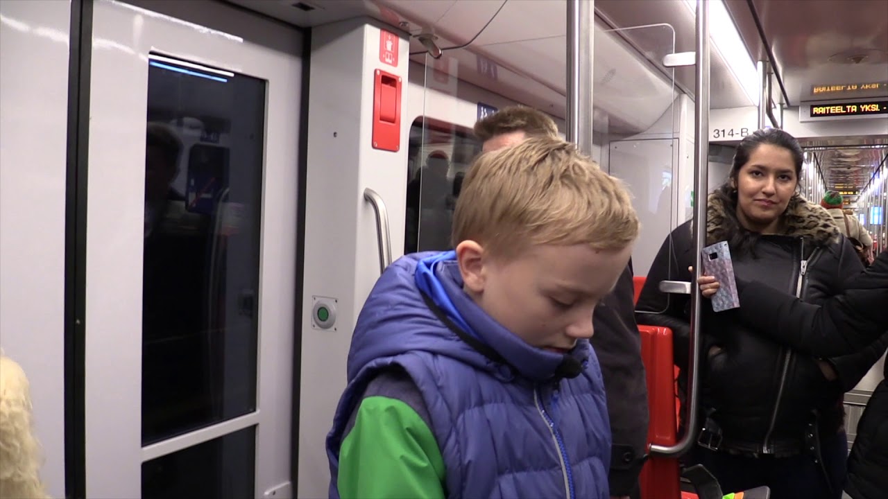 At metro (1 hour), Helsinki