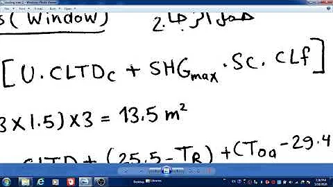 حساب الحمل الحرارى فى برنامج الريفيت حساب الحمل الحرارى فى برنامج الريفيت