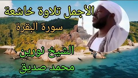 الشيخ نورين محمد صديق السوداني سورة البقرة كاملة beautiful Quran and beautiful nature