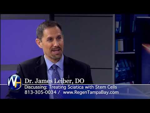 Stem Cells for Treating Sciatica with Regenexx Tampa Bay and Sarasota's James Leiber, DO