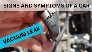 Signs & Symptoms of a Vacuum Leak in a car (Vacuum Leak Test)
