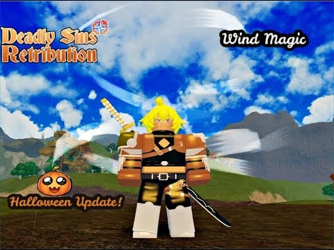 Wind Magic Is Op Halloween Update Deadly Sins Retribution By - he is too overpowered deadly sins retribution roblox