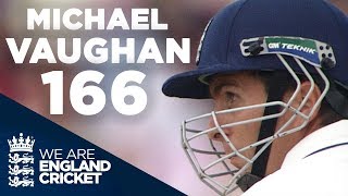 The 2005 Ashes: Michael Vaughan Hits Brilliant 166 at Old Trafford - Full Highlights