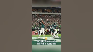 The fact that this was the first Tush Push of the season 😂 #shorts