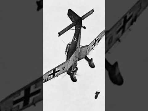 Niezwykła broń Ju 87 Stuka! Czym były "trąby jerychońskie"?! #short