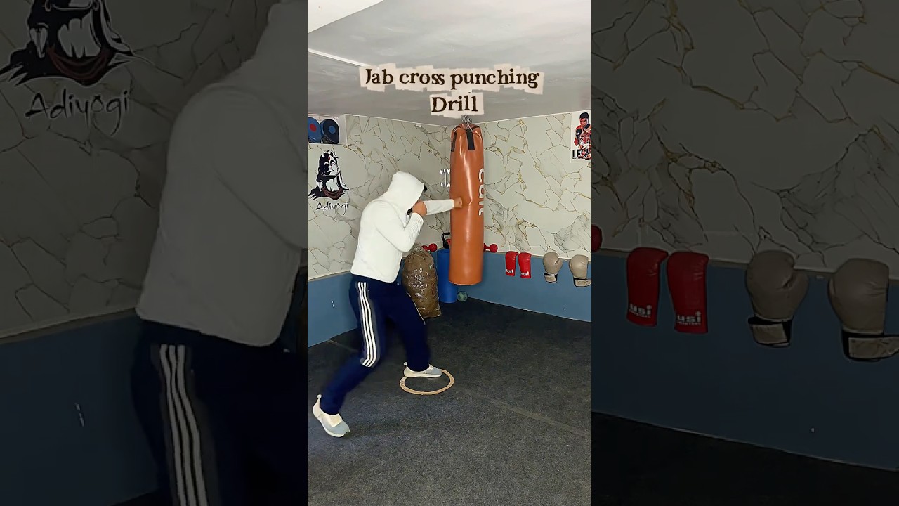 Jab Cross Punching Drill  Improve Speed  Power & Accuracy | Boxing Training 