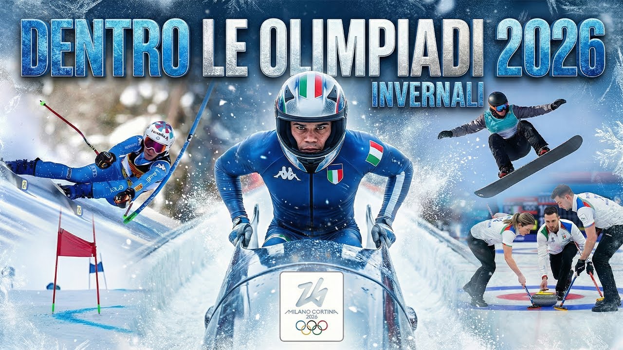 Dentro le OLIMPIADI INVERNALI di Milano Cortina 2026 ⛷️🏅❄️