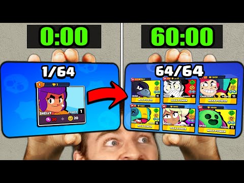 How I Unlocked Every Brawler In 1 Hour On A New Account!!!