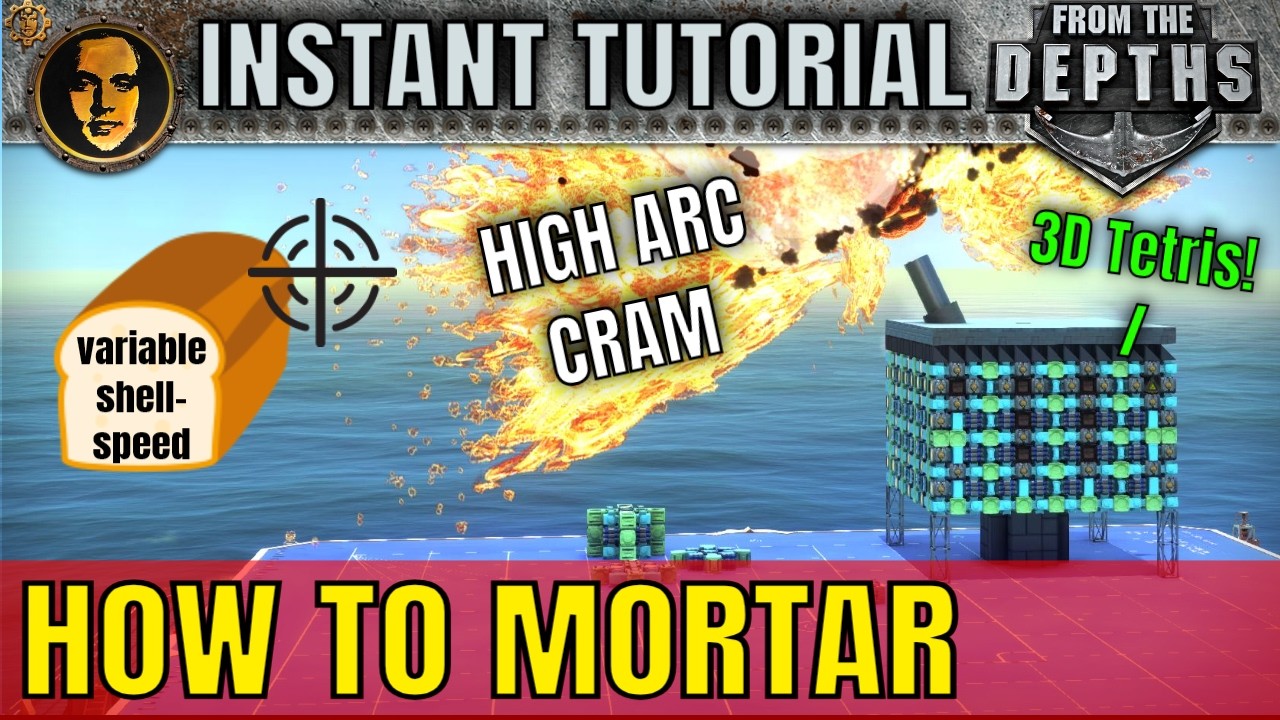 How to CRAM Mortar + Bread 🥖 - From The Depths INSTANT Tutorial