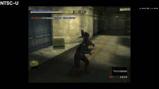 MGO1 Knife bug demonstration