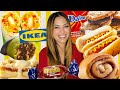 Je teste la nourriture ikea  plein de nouveauts  hot dog  wrap  bonbons  gteaux  