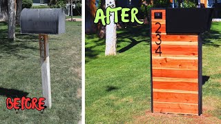 Modern Mailbox Post - DIY Mailbox Upgrade by Remodel With Robert 1,555 views 4 weeks ago 11 minutes, 6 seconds