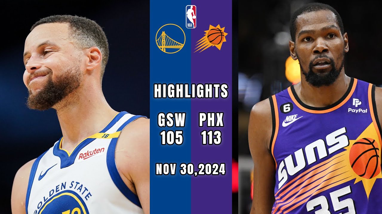 Warriors Clash with Suns in an Showdown! YouTube