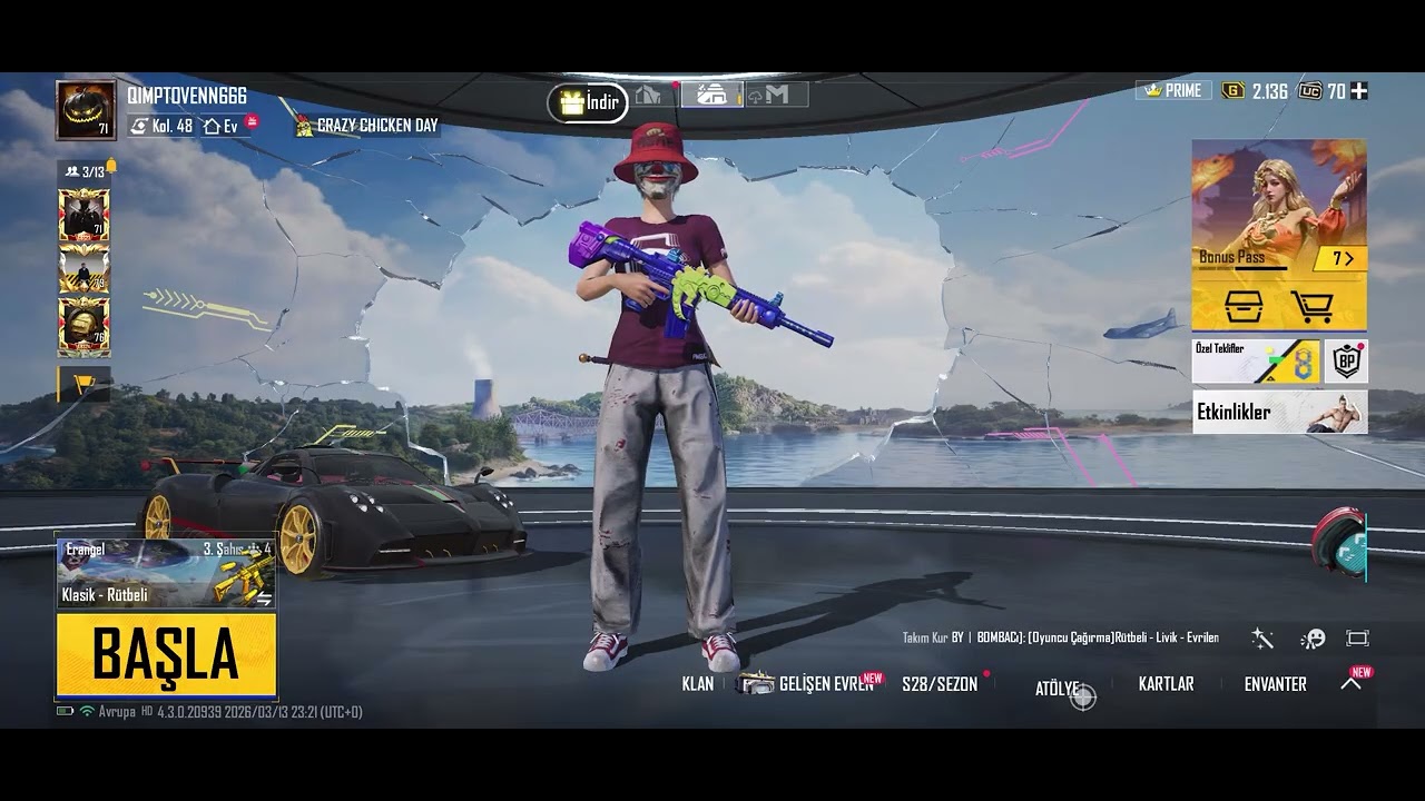 Kertenkele 4, Pagani ve Ghost, M7 4 level videosu