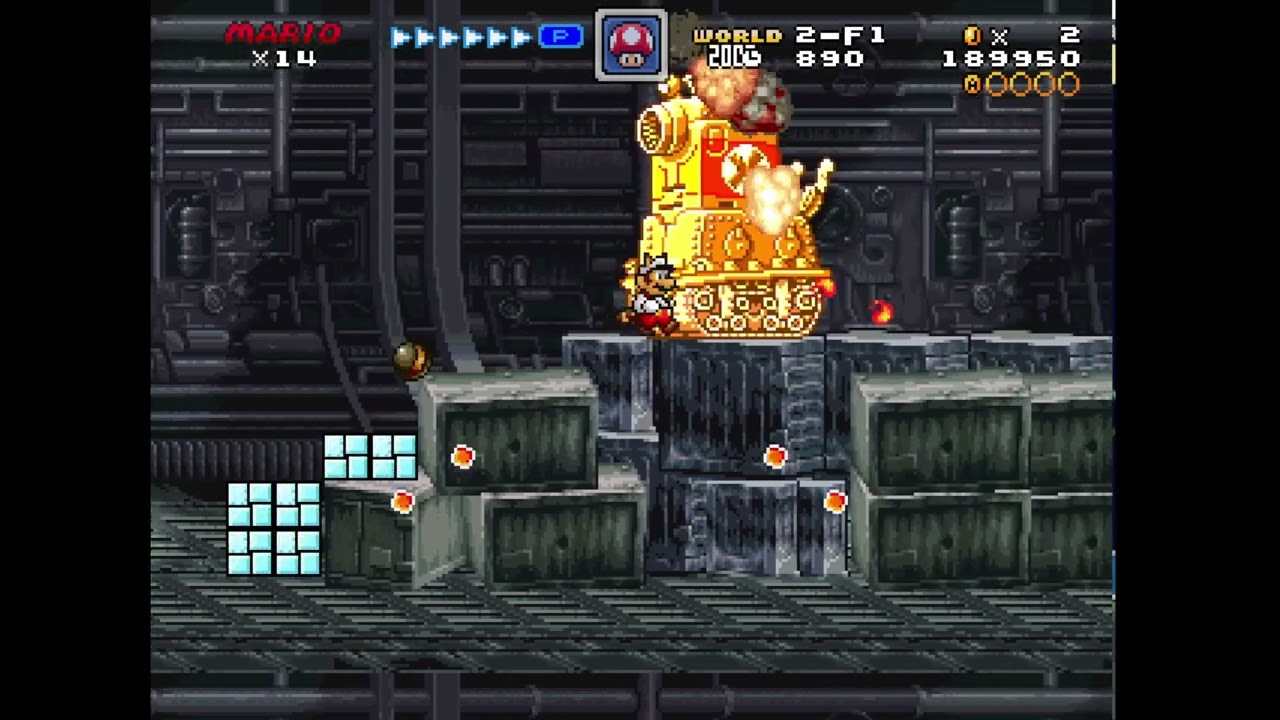 Rebel Stronghold New BGM | Super Mario Fusion Revival