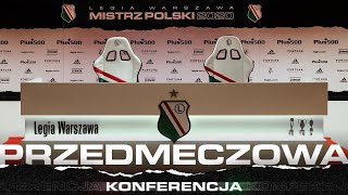 Konferencja prasowa trenera Goncalo Feio przed meczem Lech Poznań - Legia Warszawa