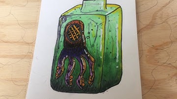 MY FIRST VIDEO- Copic Marker Illustration