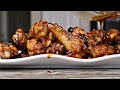 Baked Honey Garlic GLAZED Chicken Wings Recipe