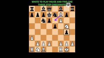 FIND THE CHECKMATE IN 3 STEP ?