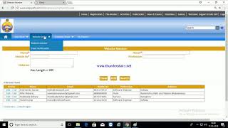 HOW TO ADD WEBSITE MEMBER AND SEND EVENT NOTIFICATION BY KrisKo Soft screenshot 2