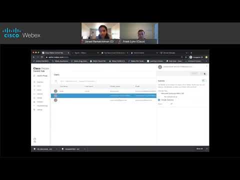 Getting started with Webex admin in the Webex Control Hub