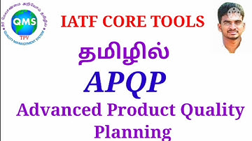 APQP in Tamil / APQP Phases / APQP Steps / APQP Vs Core tools / APQP training tamil