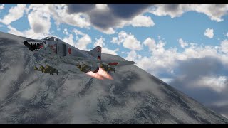F-4 Phantom II bombing run