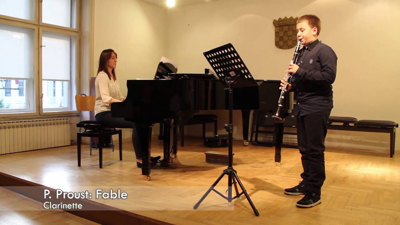 Lovro Jelovčić; Javni sat, Klarinet 3. razred