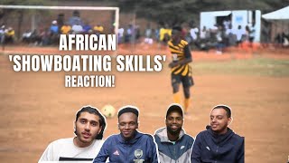 FIRST TIME REACTION TO AFRICAN 'Showboating' SKILLS! | Half A Yard Reacts