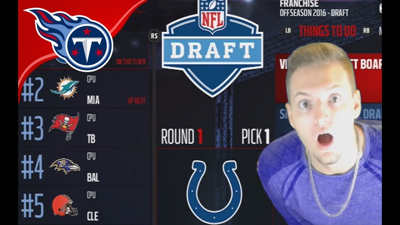 2017 NFL DRAFT! - Madden 17 Titans Connected Franchise #24