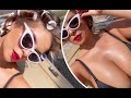 Demi Rose sets pulses during Italian photoshoot in Capri