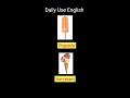 English with Pictures | Daily Use English Words #englishshorts #vocabulary Mp3 Song