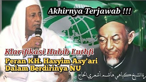 De geschiedenis van de oprichting van NU door KH. Hasyim Asy