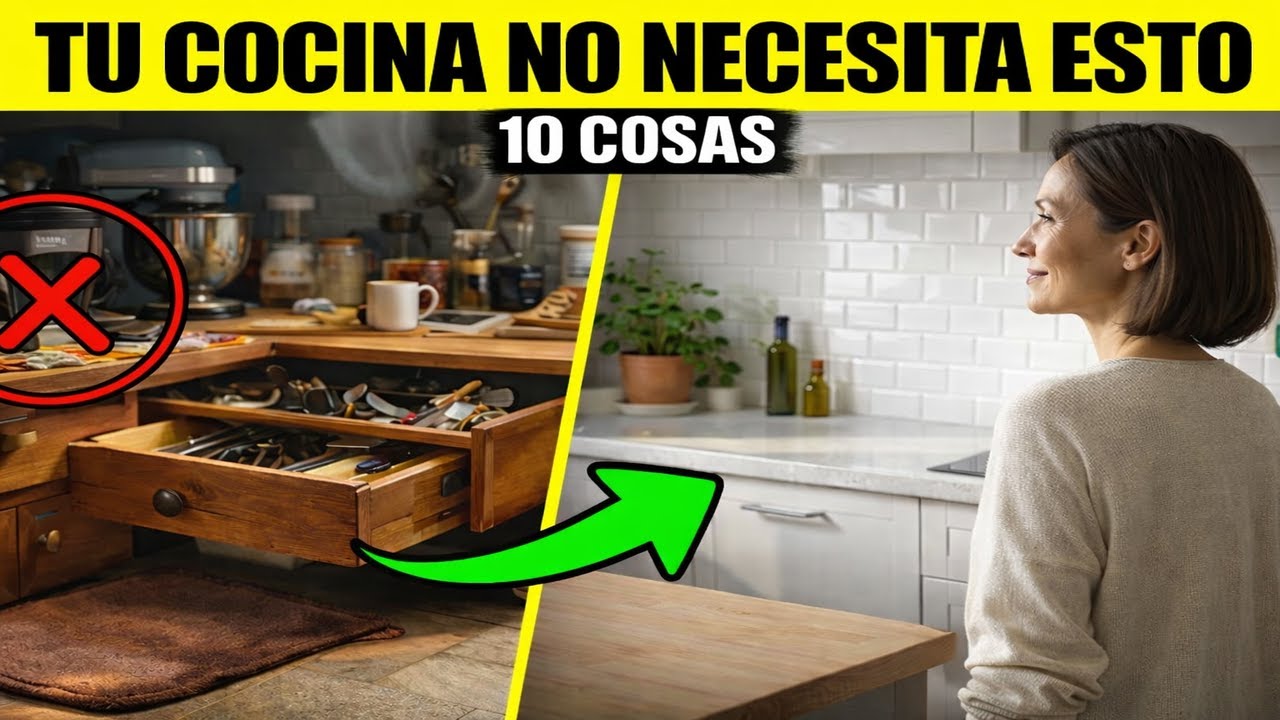 10 Cosas que Tu Cocina NO Necesita | Orden, Calma y Cocina Simple