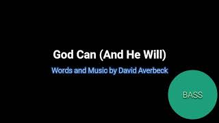 God Can (And He Will) | Bass | Piano