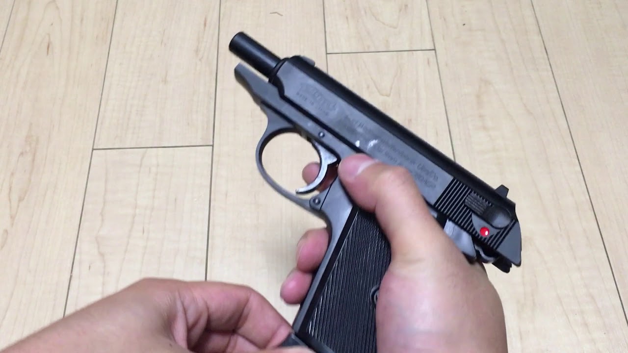 マルゼン ワルサー PPK/S ガスブローバックハンドガンのレビュー