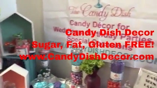 Candy Dish Decor, sugar free, fat free gluten free