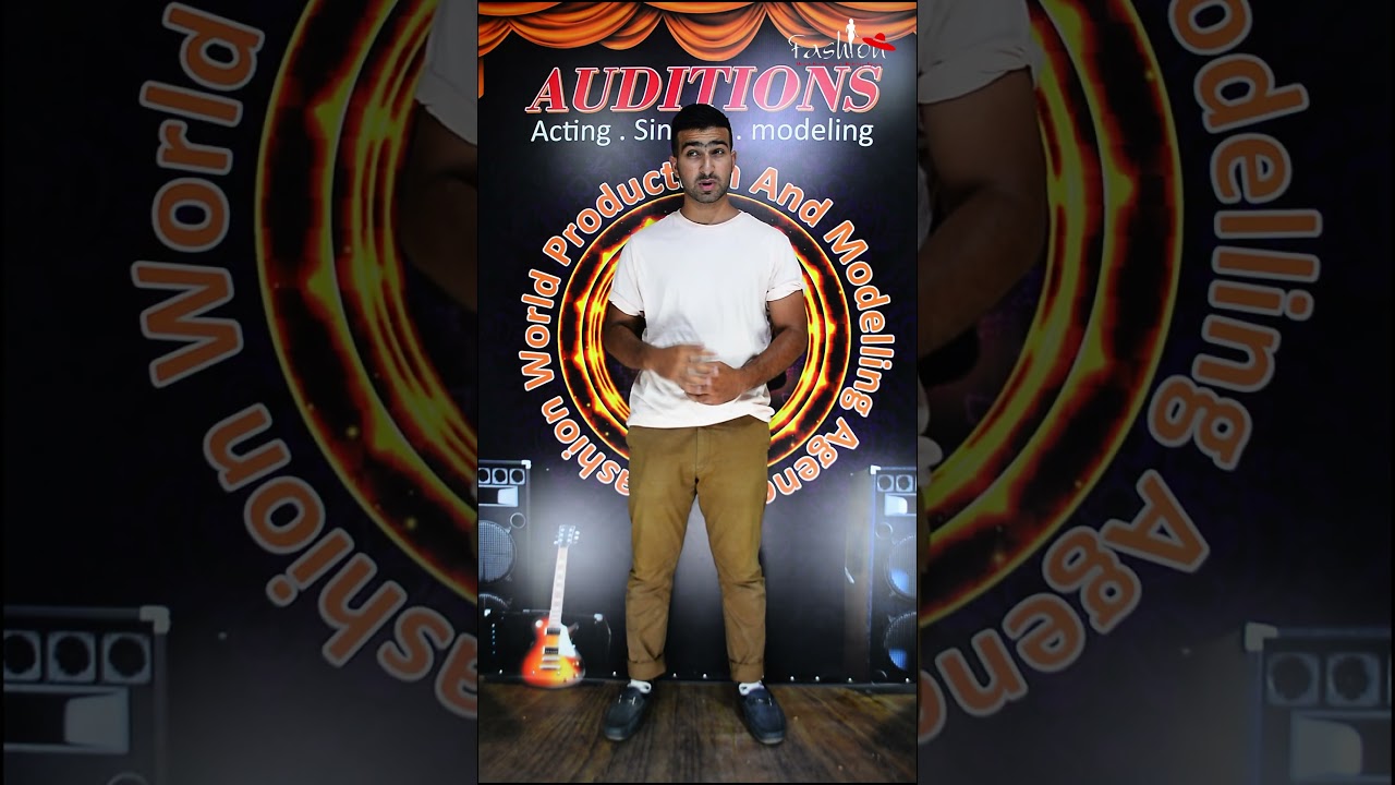 Kall ho naa ho dialogue by Shadab Ali, Acting Audition at Fashion World Pro