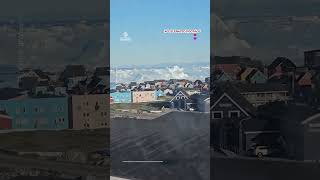 Massive iceberg capsizes off the coast of Greenland