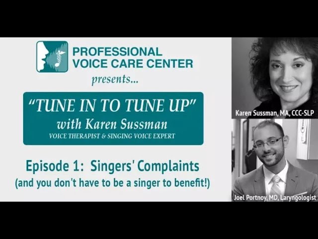 Singers’ Complaints Explained: Mucus, Post-Nasal Drip, Reflux & Vocal Health | Tune In to Tune Up 1