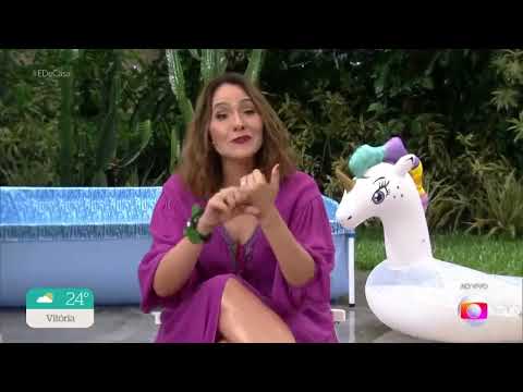 Maria Beltrão se confunde e fala Maconha ao invés de Pamonha ao vivo no \