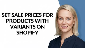 SET SALE PRICES FOR PRODUCTS WITH VARIANTS ON SHOPIFY - Julia