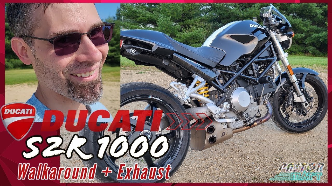 Ducati S2R1000 2008 года — обзор и обзор выхлопной системы #MotoMonday
